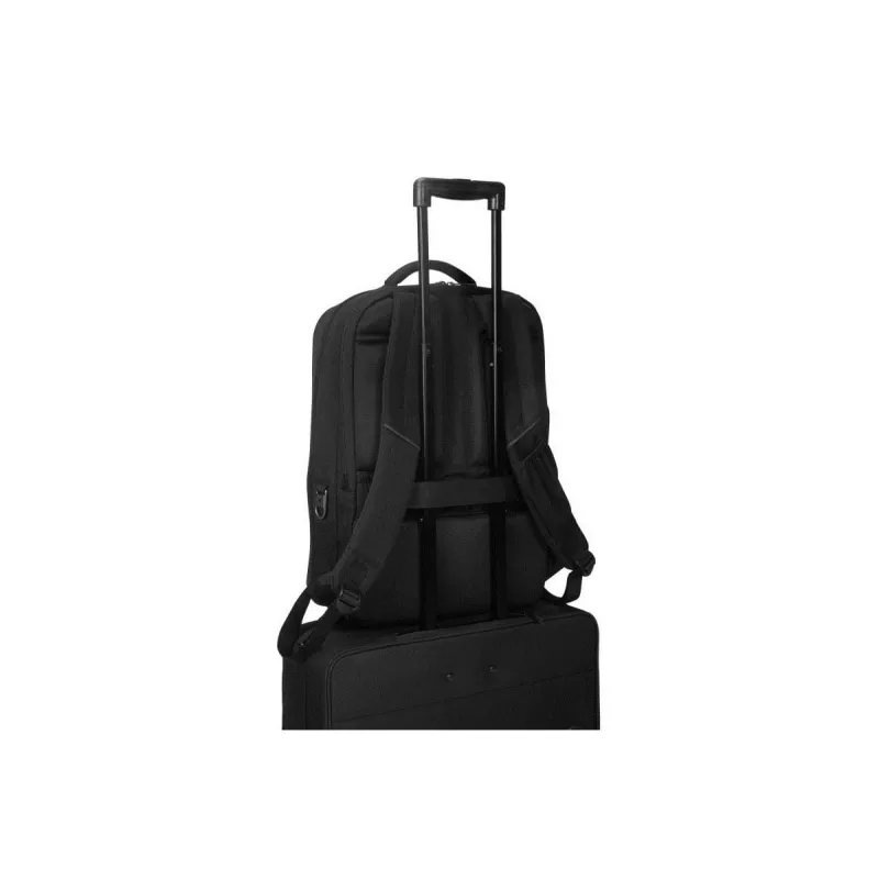 DICOTA Five – 15-17.3in notebook-rugzak – zwart / 900d gerecycled PET-polyester