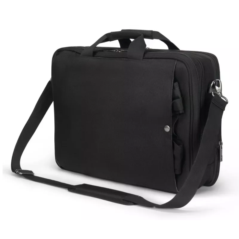 DICOTA Top Traveller Dual Five - 14-16 inch notebook-tas - zwart / 900d gerecycled PET-polyester