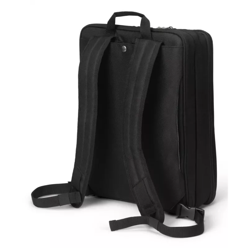 DICOTA Top Traveller Dual Five - 14-16 inch notebook-tas - zwart / 900d gerecycled PET-polyester
