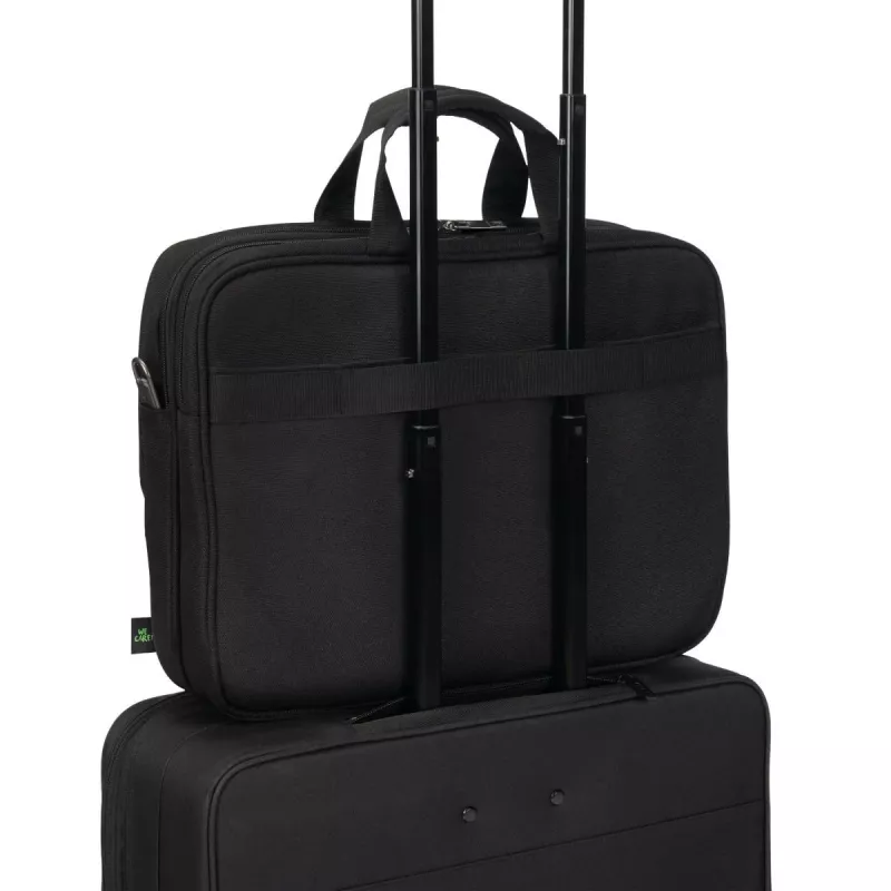 DICOTA Top Traveller Five - 12-14 inch notebook-tas - zwart / 900d gerecycled PET-polyester