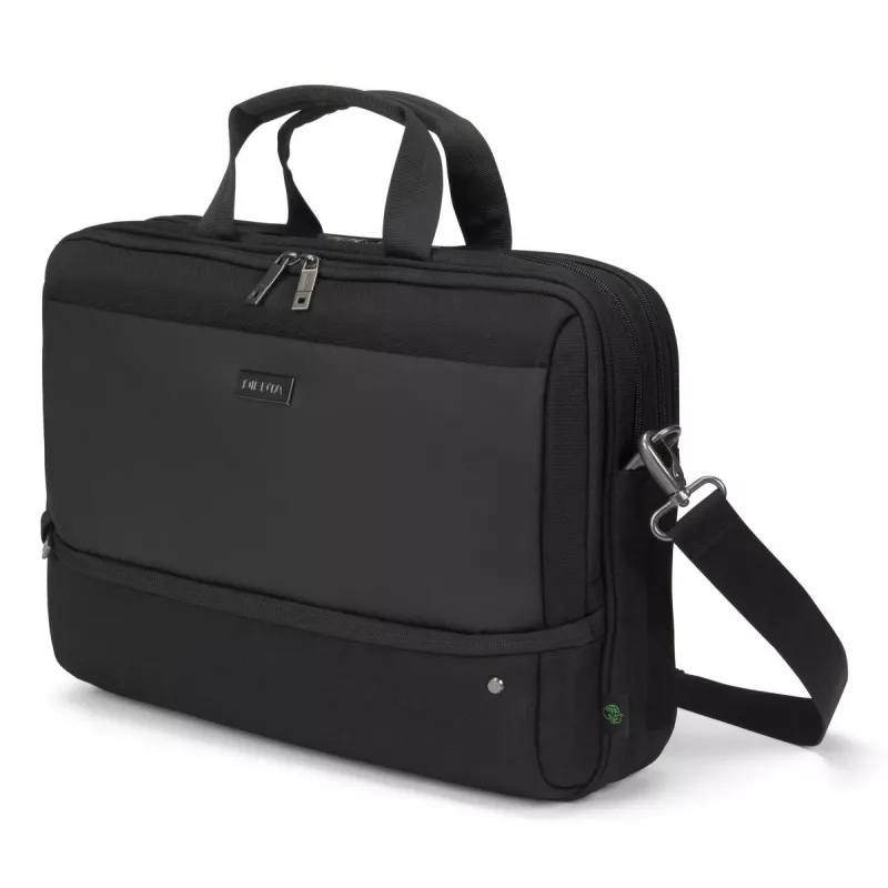 DICOTA Top Traveller Five - 12-14 inch notebook-tas - zwart / 900d gerecycled PET-polyester