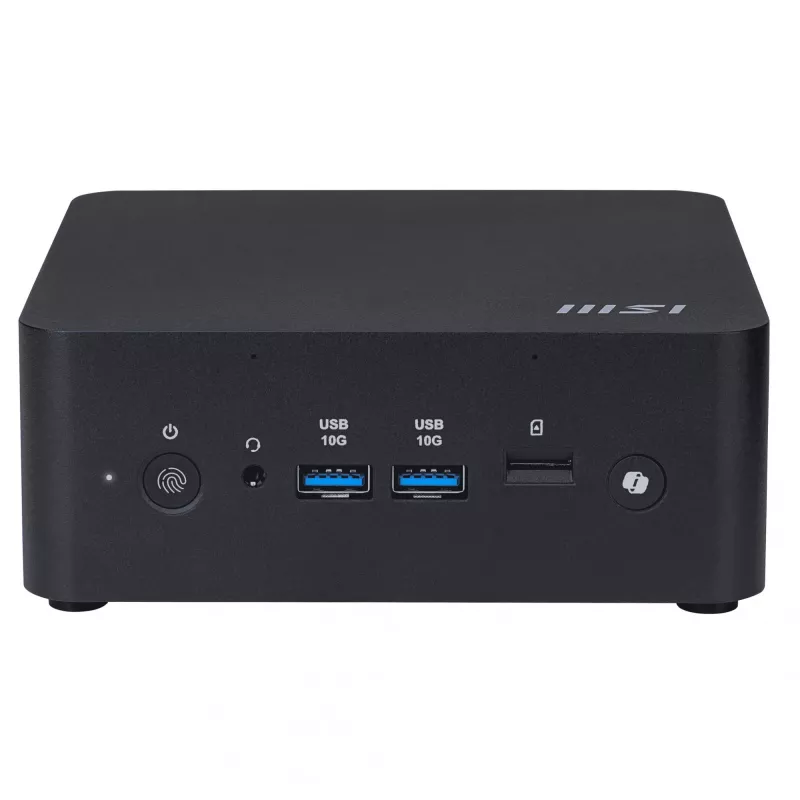 MSI Cubi NUC AI+ 2MG-001EU Copilot+ PC Intel Core Ultra 7 258V 32 GB LPDDR5x-SDRAM 1 TB SSD Windows 11 Pro mini-pc zwart