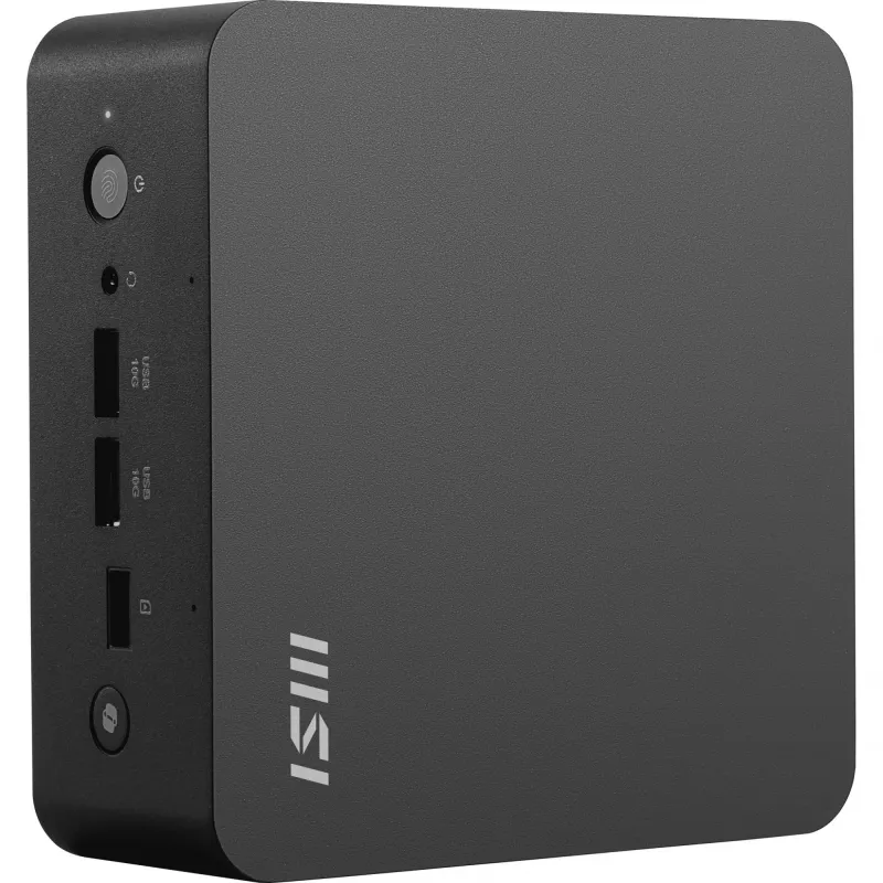 MSI Cubi NUC AI+ 2MG-001EU Copilot+ PC Intel Core Ultra 7 258V 32 GB LPDDR5x-SDRAM 1 TB SSD Windows 11 Pro mini-pc zwart