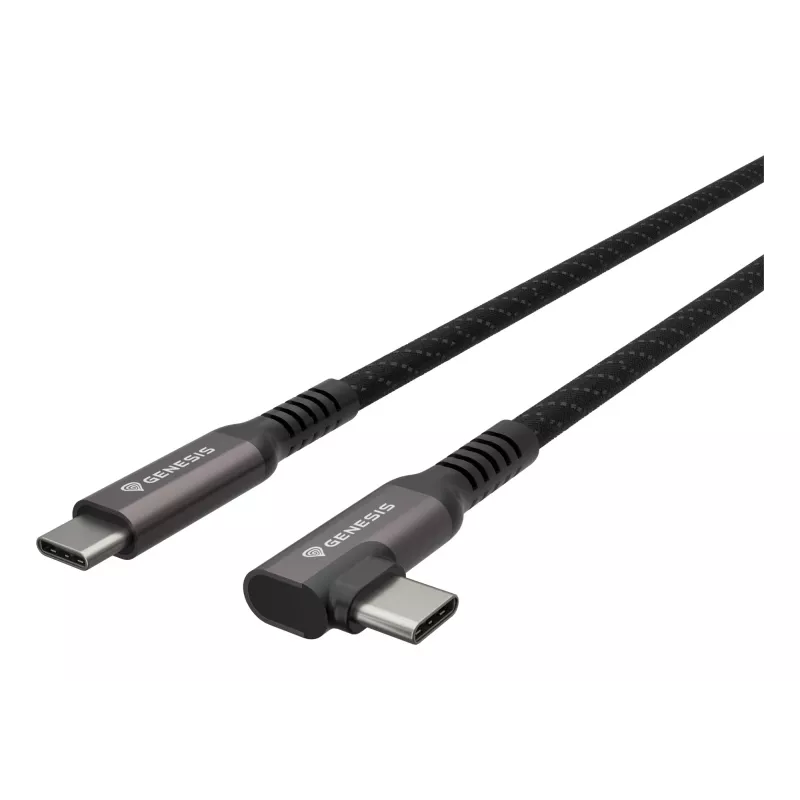 GENESIS NVC-2219 USB-kabel USB 3.2 Gen 2 (3.1 Gen 2) 5 m USB C zwart, grijs