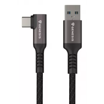 GENESIS NVC-2220 USB-kabel USB 3.2 Gen 1 (3.1 Gen 1) 3 m USB A USB C zwart, grijs