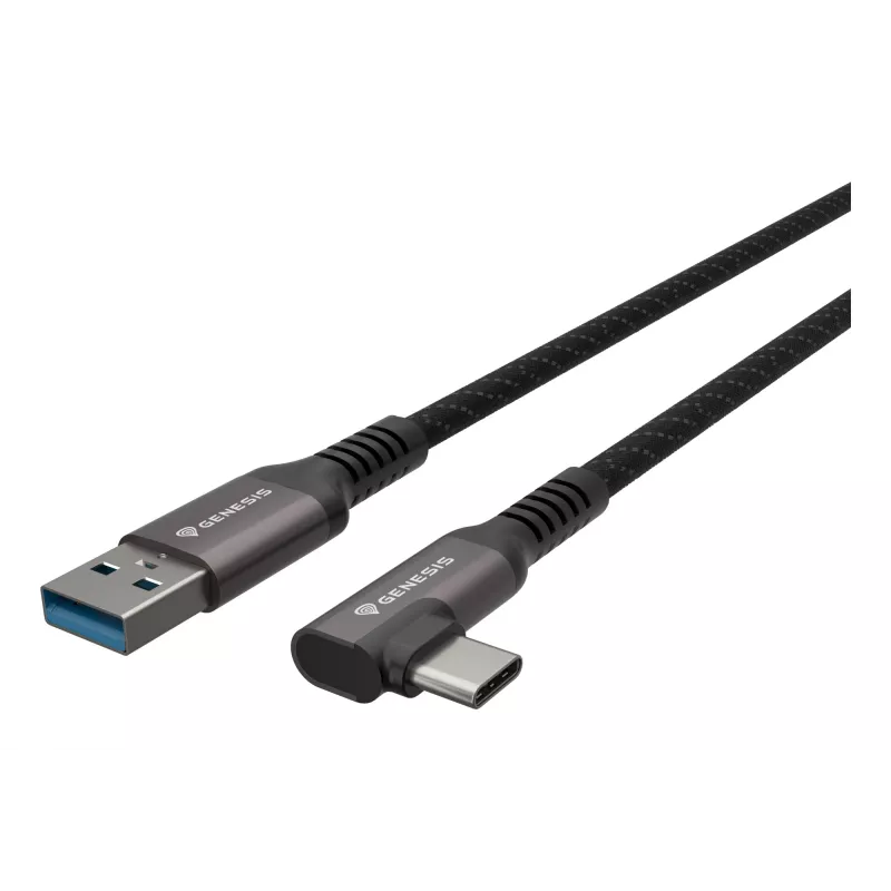 GENESIS NVC-2220 USB-kabel USB 3.2 Gen 1 (3.1 Gen 1) 3 m USB A USB C zwart, grijs