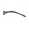 Rackbehuizing Lanberg SC01-5204-12B 4U zwart 5 ventilatoren
