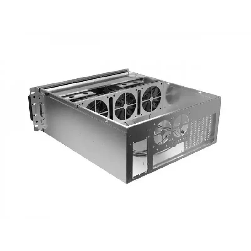 Rackbehuizing Lanberg SC01-5204-12B 4U zwart 5 ventilatoren