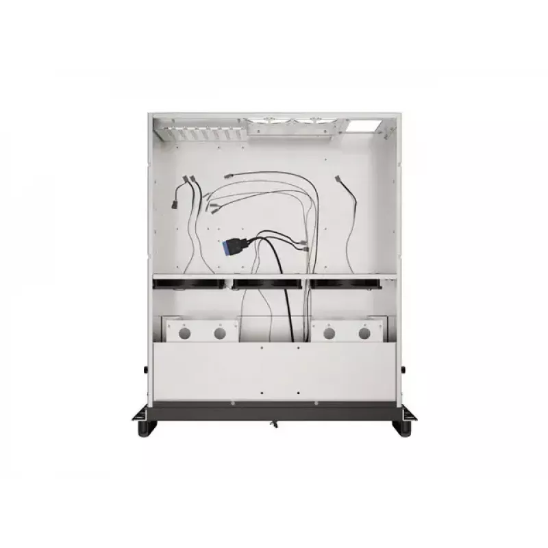 Rackbehuizing Lanberg SC01-5204-12B 4U zwart 5 ventilatoren