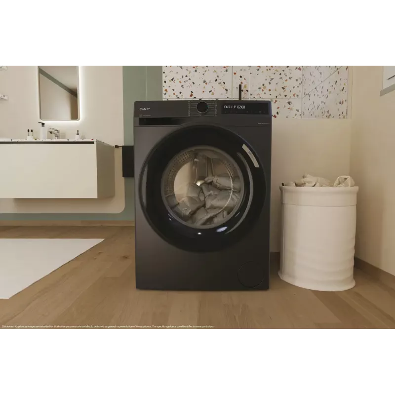 Candy BR 47SBL8G-S wasmachine frontlader 7 kg 1400 t/min grijs