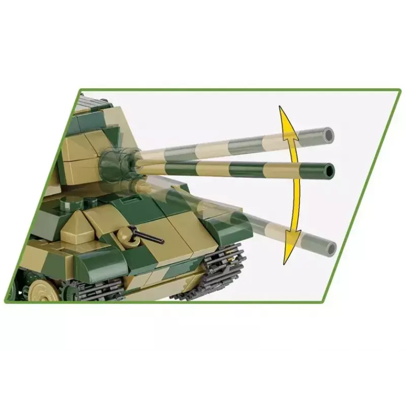 COBI 2733 Historical Collection bouwset Panzerjäger Tiger Ausf. B Jagdtiger, 528 stuks, 1:48
