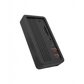 ICY BOX IB-DK4072M-CU31 USB 3.2 Gen 2 (3.1 Gen 1) Type-C zwart