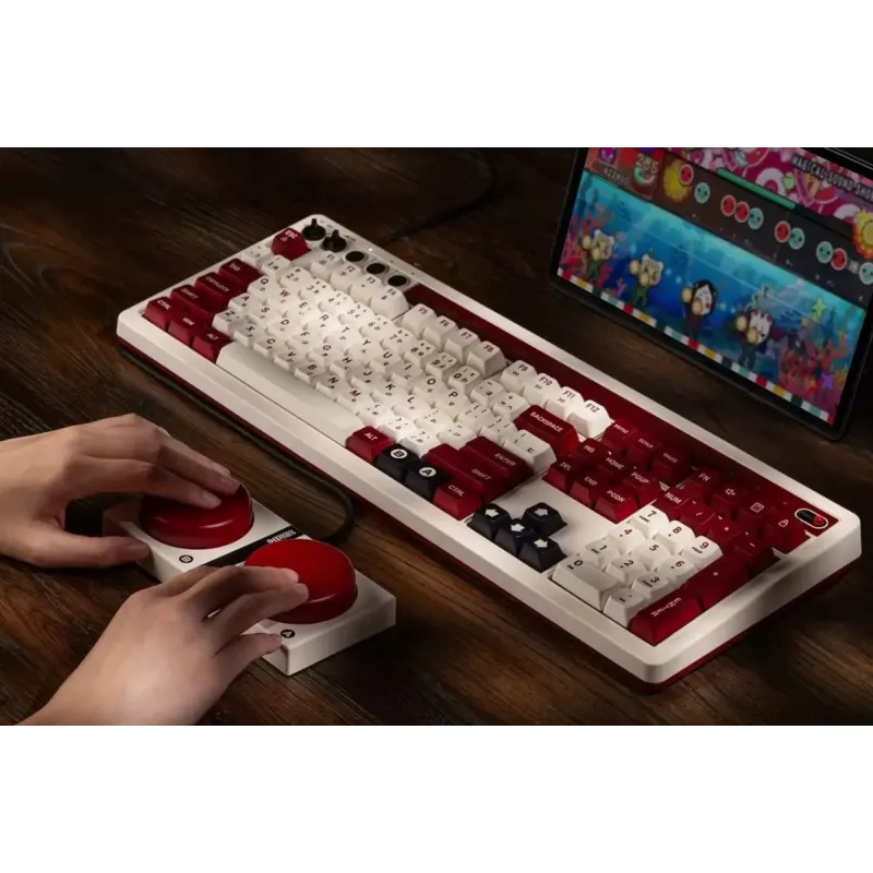 Mechanisch toetsenbord 8Bitdo RET00493 RGB-achtergrondverlichting compact