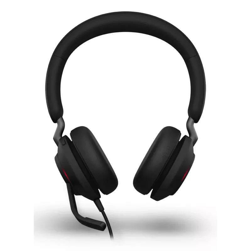 Jabra Evolve2 40 SE headset bedraad hoofdband gesprekken/muziek USB Type-C / USB Type-A zwart