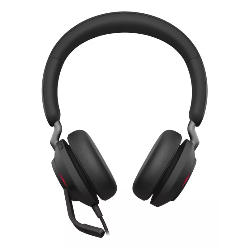 Jabra Evolve2 40 SE headset bedraad hoofdband gesprekken/muziek USB Type-C / USB Type-A zwart