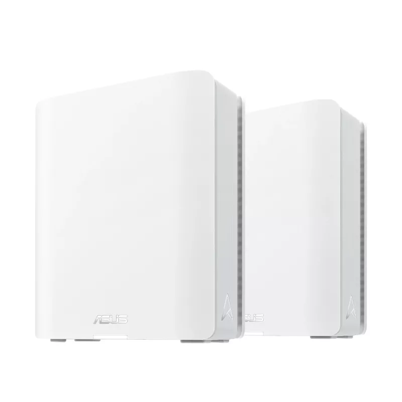 ASUS ZenWiFi BT8 (2-pack) tri-band (2,4 GHz / 5 GHz / 6 GHz) Wi-Fi 7 (802.11be) wit 3 intern
