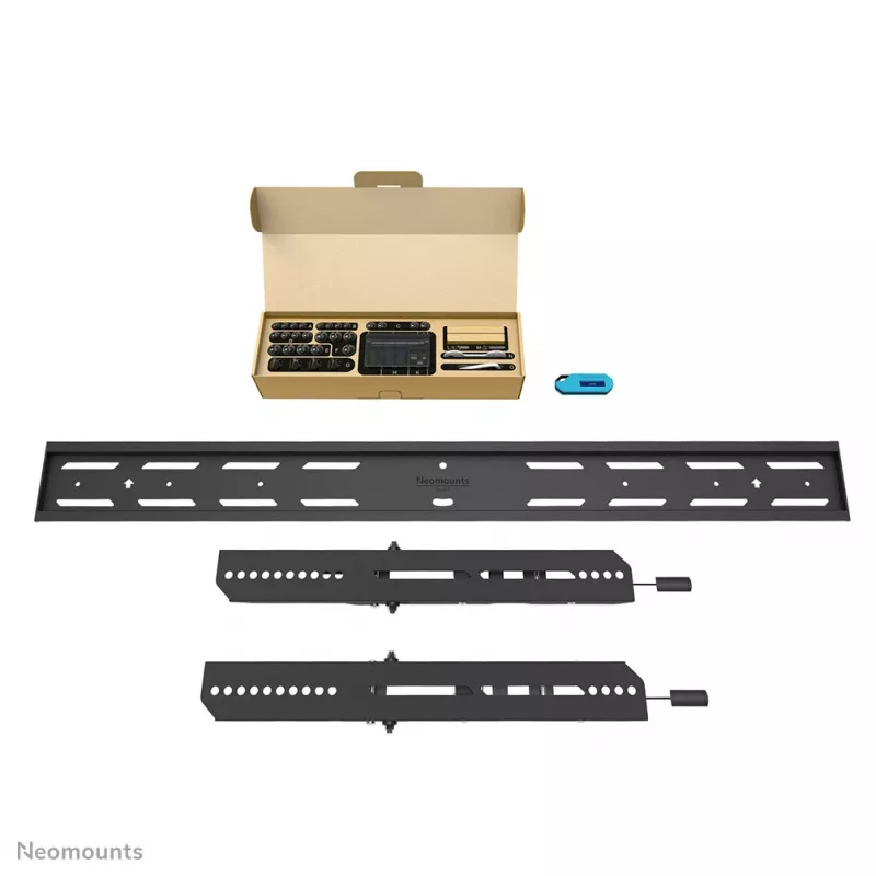 Neomounts WL35S-850BL18 tv-muurbeugel 43-86 inch - kantelbaar - vergrendelbaar - snelle installatie