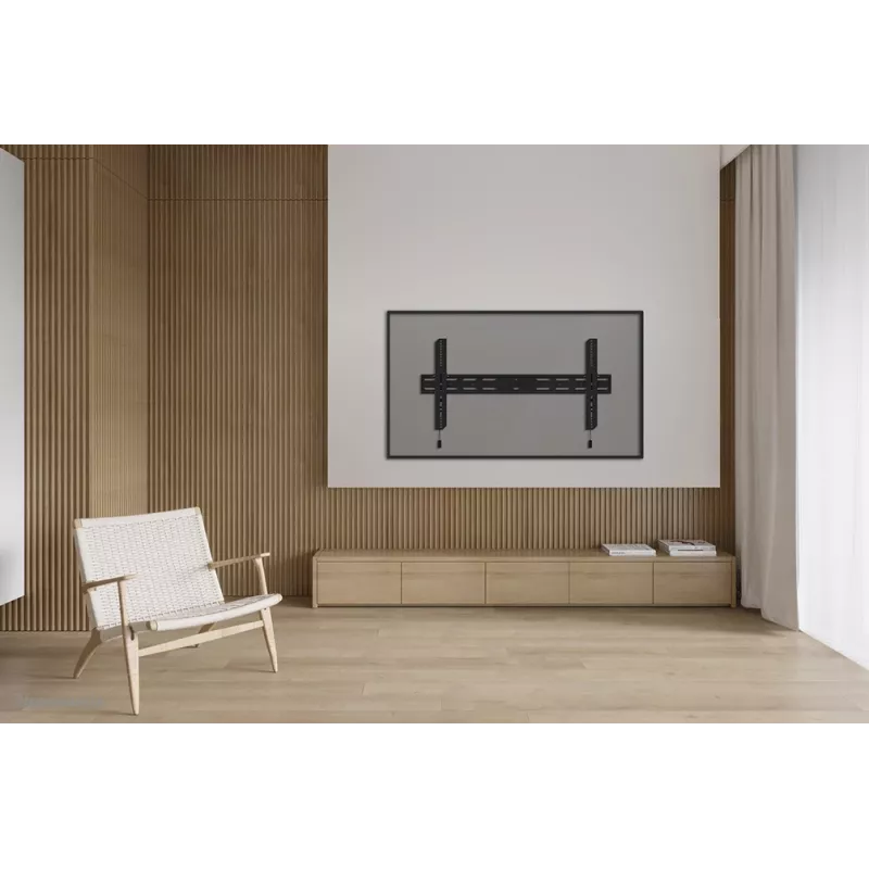 Neomounts WL35S-850BL18 tv-muurbeugel 43-86 inch - kantelbaar - vergrendelbaar - snelle installatie