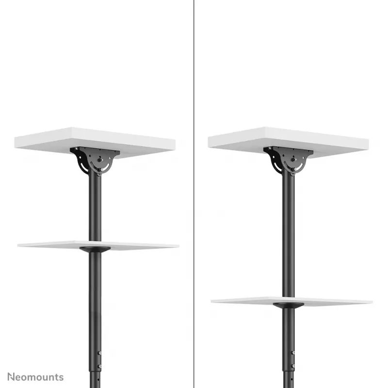 Plafondbeugel Neomounts CL35-340BL12 maximaal gewicht 50 kg voor 23–42 inch schermen