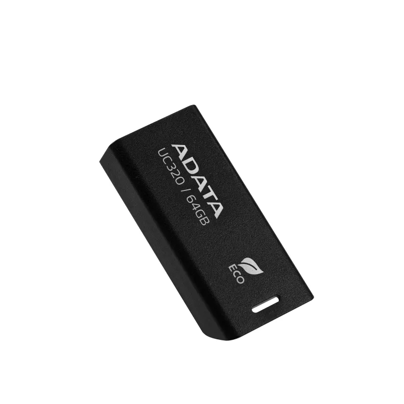 ADATA UC320 USB-flashstation 64 GB USB Type-A 3.2 Gen 1 (3.1 Gen 1) zwart