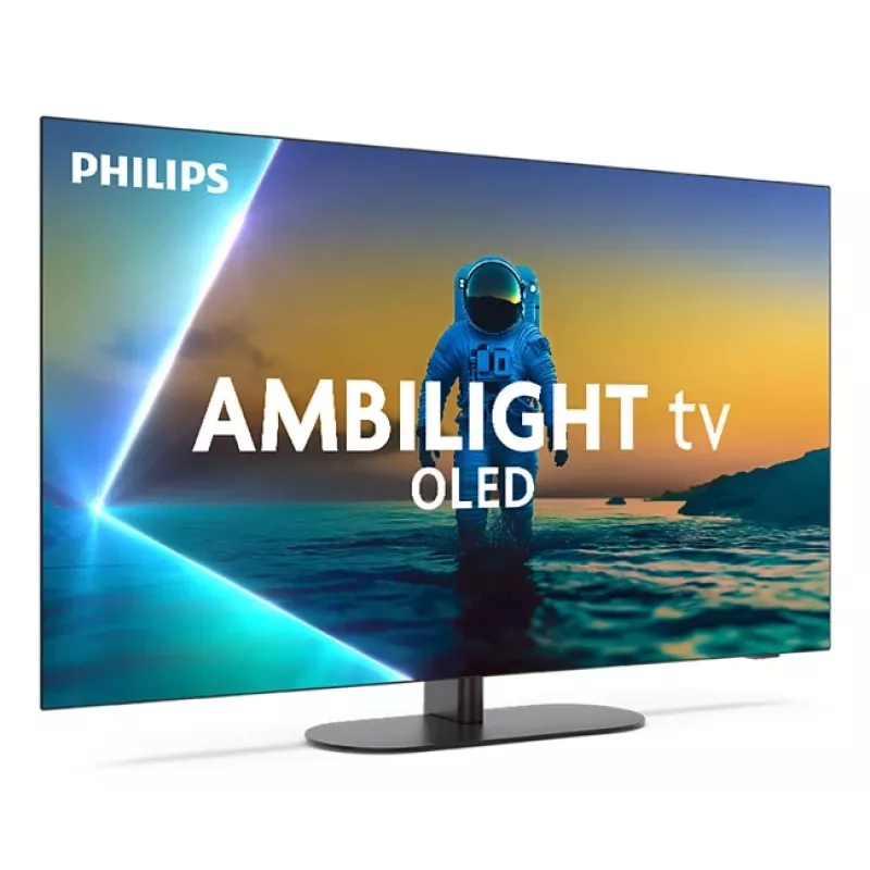 Philips 55OLED820/12 55 inch (139,7 cm) 4K Ultra HD OLED Smart TV, Google TV, Ambilight, 120 Hz, wifi, Bluetooth