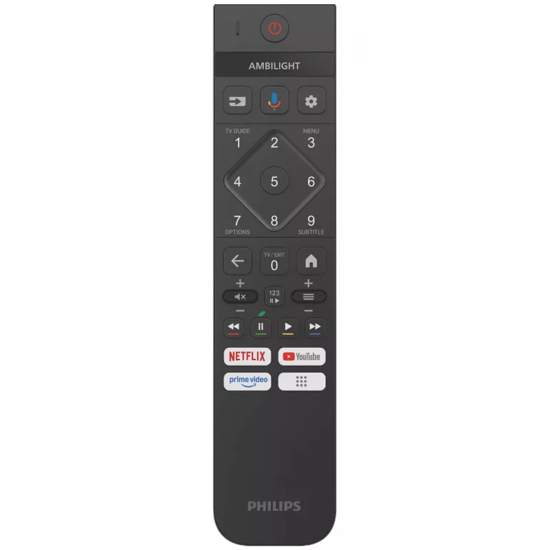 Philips 55OLED820/12 55 inch (139,7 cm) 4K Ultra HD OLED Smart TV, Google TV, Ambilight, 120 Hz, wifi, Bluetooth