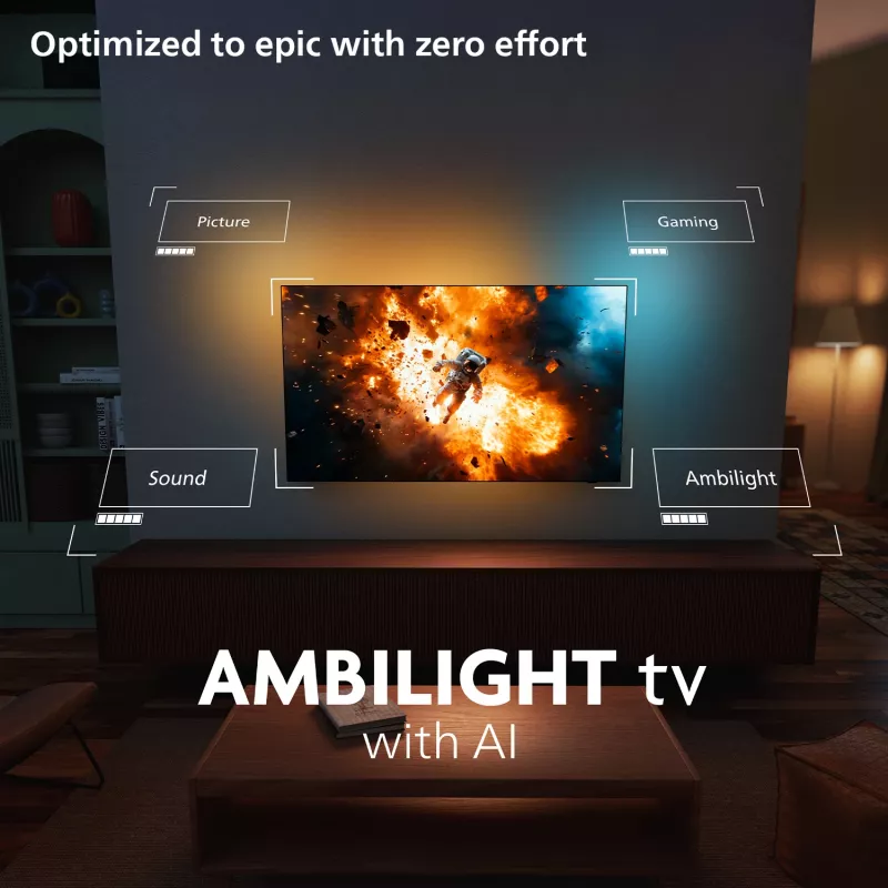 Televisie Philips 65OLED910/12 65 inch 4K Ultra HD OLED 3840 x 2160