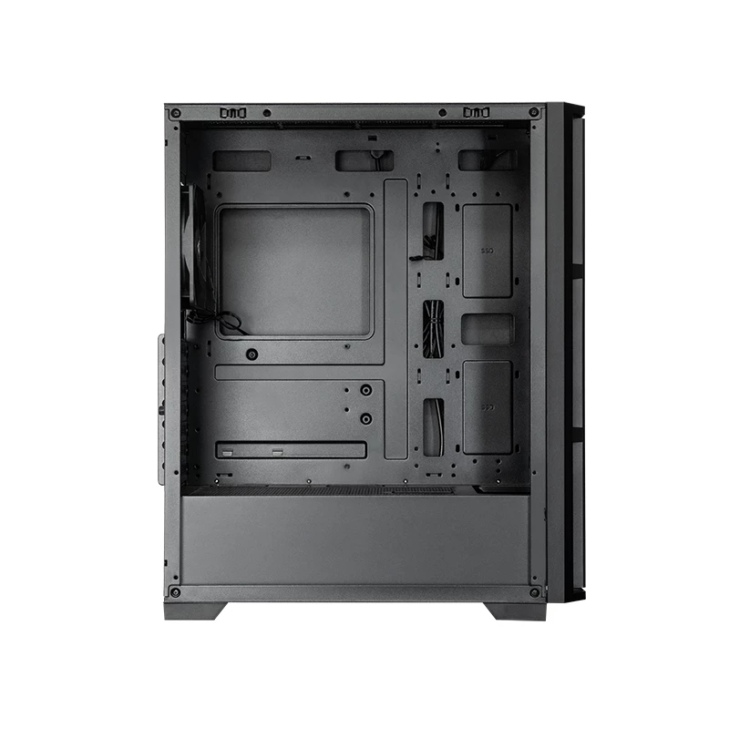 Chieftec AS-02B-TG-OP computerbehuizing midi tower zwart
