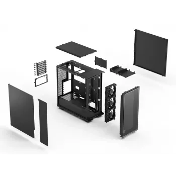 PC-behuizing Fractal Design Epoch zwart Solid midi tower zwart