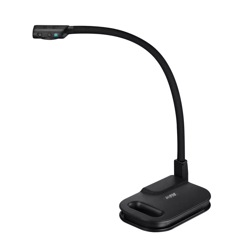 AVer AVerVision U50+ documentcamera, 8 MP CMOS, 1080p, 60 fps, 16x digitale zoom, USB 2.0, zwart