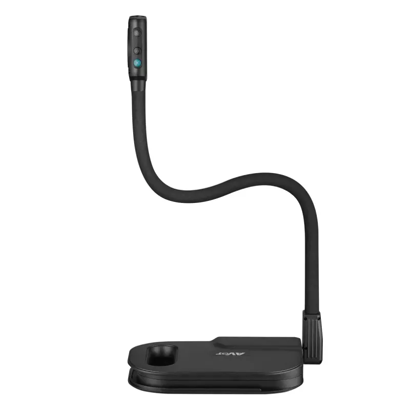 AVer AVerVision U50+ documentcamera, 8 MP CMOS, 1080p, 60 fps, 16x digitale zoom, USB 2.0, zwart