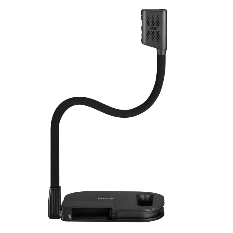 AVer AVerVision U50+ documentcamera, 8 MP CMOS, 1080p, 60 fps, 16x digitale zoom, USB 2.0, zwart