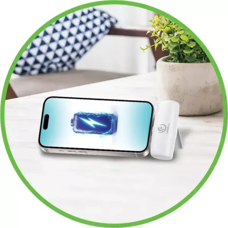 Draagbare powerbank P5 PLUG-IN 5000mAh