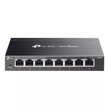 TP-Link Omada ES208G netwerkswitch managed L2 Gigabit Ethernet (10/100/1000) zwart