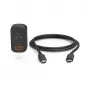 Hama 00200018 mobiele oplader laptop, powerbank, smartphone, tablet zwart auto-aansteker