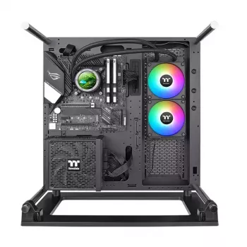 Vloeistofkoelingsset Thermaltake CL-W414-PL12SW-A 12 cm zwart
