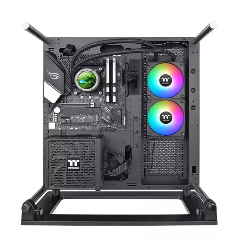 Vloeistofkoelingsset Thermaltake CL-W414-PL12SW-A 12 cm zwart