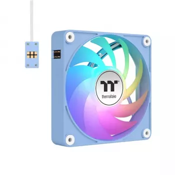 Ventilator Thermaltake CT120 EX ARGB Sync Hydrangea Blue 12cm 68cfm hydraulisch