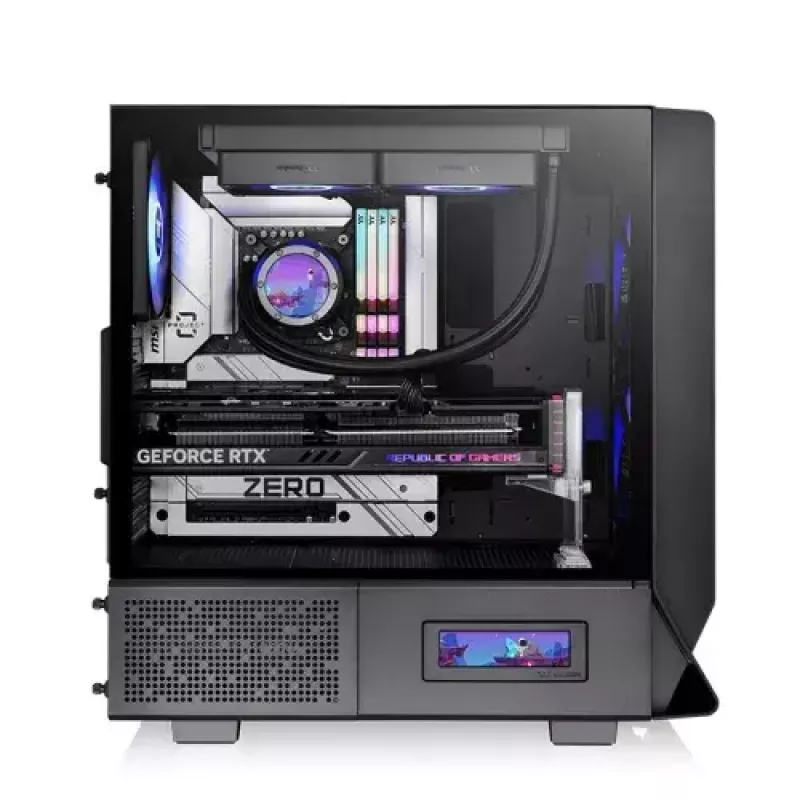 Pc-behuizing Thermaltake Ceres 330 TG midi tower zwart