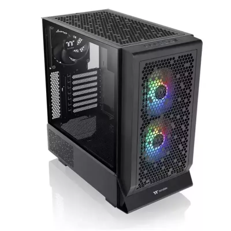 Pc-behuizing Thermaltake Ceres 330 TG midi tower zwart