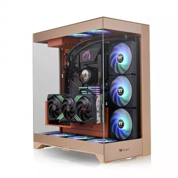 Pc-behuizing Thermaltake CTE E550 TG midi tower zand