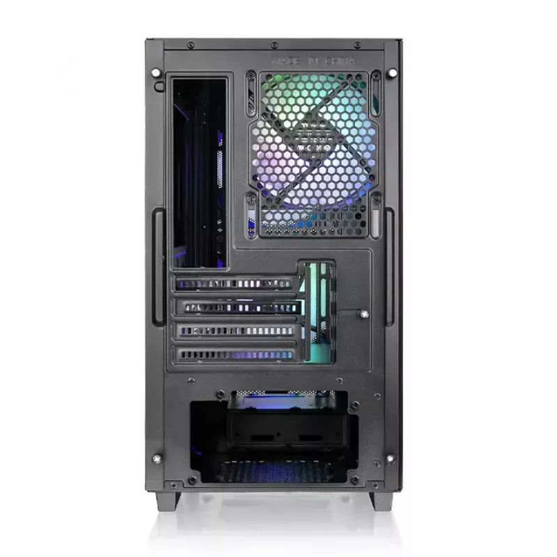 Pc-behuizing Thermaltake Versa H16 TG ARGB micro tower zwart