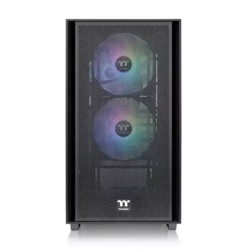 Pc-behuizing Thermaltake Versa H16 TG ARGB micro tower zwart