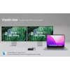 USB-C Dual HDMI-adapter ITEC C31DUALHDMIDPD100 — dual HDMI 4K@60Hz, USB-C Power Delivery 100W