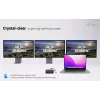 USB-C DisplayPort naar dual-HDMI-adapter ITEC C31TRIPLEVIDEODPPRO 4K 60Hz, 100W Power Delivery