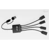 i-tec USB-C/USB-A kabel-hub 4 poorten (2x USB-C, 2x USB-A)