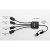 i-tec USB-C/USB-A kabel-hub 4 poorten (2x USB-C, 2x USB-A)