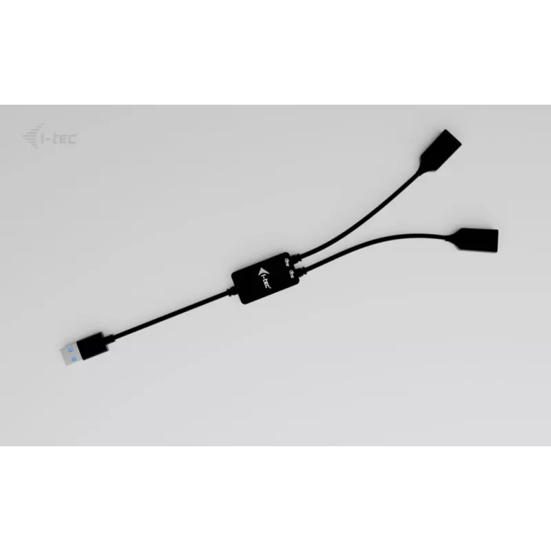 USB-A-hub ITEC U3CBLHUB2A — 2 poorten, USB 3.0 tot 5 Gbit/s