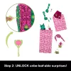 Monster High Skulltimate Secrets Garden Mysteries speelset, Venus McFlytrap-pop met meer dan 19 verrassingen