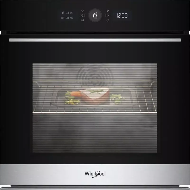Whirlpool WOI5S8HM1SXA 73 L zwart, roestvrijstaal